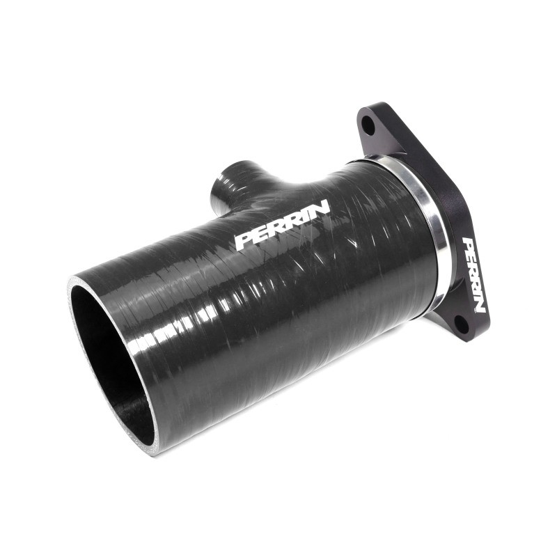 PERRIN | Turbo Inlet Hose Black w/ Nozzle - WRX 2022-2024 PERRIN Performance Turbo Inlet Hoses