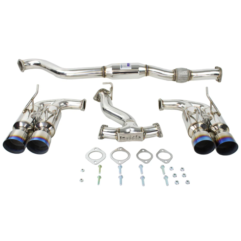Invidia | Gemini Quad Titanium Cat-Back Exhaust - WRX / STI Hatchback 08-14