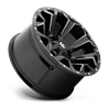 Fuel Off-Road Wheels | Assault D576 20x10.0 ET-18 - Gloss Black / Milled