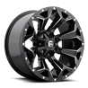 Fuel Off-Road Wheels | Assault D576 20x9.0 ET19 - Gloss Black / Milled