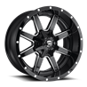 Fuel Off-Road Wheels | Maverick D610 20x10.0 ET-24 - Gloss Black / Milled