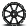 Fuel Off-Road Wheels | Maverick D610 20x10.0 ET-24 - Gloss Black / Milled