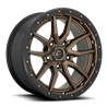 Fuel Off-Road Wheels | Rebel D681 17x9.0 ET-12 - Matte Bronze / Black Bead Ring