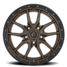 Fuel Off-Road Wheels | Rebel D681 17x9.0 ET-12 - Matte Bronze / Black Bead Ring