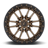 Fuel Off-Road Wheels | Rebel D681 20x10.0 ET-18 - Matte Bronze / Black Bead Ring