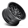 Fuel Off-Road Wheels | Sledge D595 20x10.0 ET-18 - Gloss Black / Milled