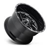 Fuel Off-Road Wheels | Triton D581 20x10.0 ET-18 - Gloss Black / Milled