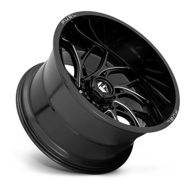 Fuel Off-Road Wheels | Runner D741 20x10.0 ET-18 - Gloss Black / Milled