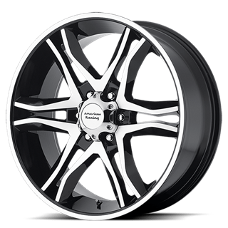 American Racing Wheels | Mainline AR893 GBM 16x8.0 ET0 - Gloss Black / Machined