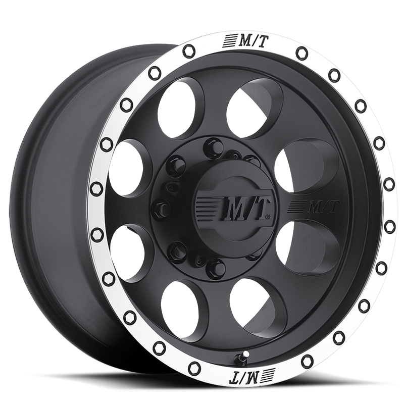 Mickey Thompson | Classic Baja Lock  16x10.0 ET-25 - Matte Black / Machined Simulated Beadlock