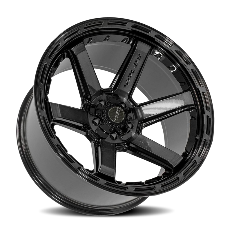 4Play Wheels | 4P63 BBT 20x10.0 ET-18 - Gloss Black / Brushed Face-Tinted Clear