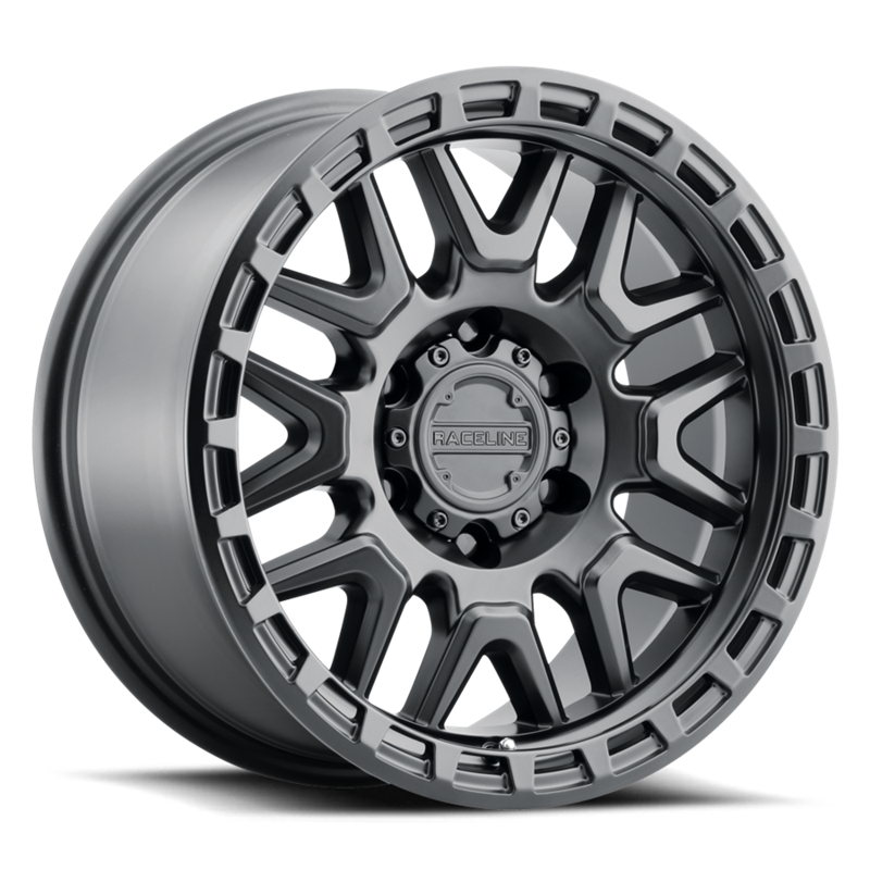Raceline | Krank 953B 17x8.5 ET18 - Satin Black