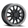 Raceline | Alpha Beadlock UTV A14BG 15x7.0 ET53 - Satin Black / Gunmetal Beadlock Ring