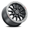 Raceline | Alpha Beadlock UTV A14BG 15x7.0 ET53 - Satin Black / Gunmetal Beadlock Ring