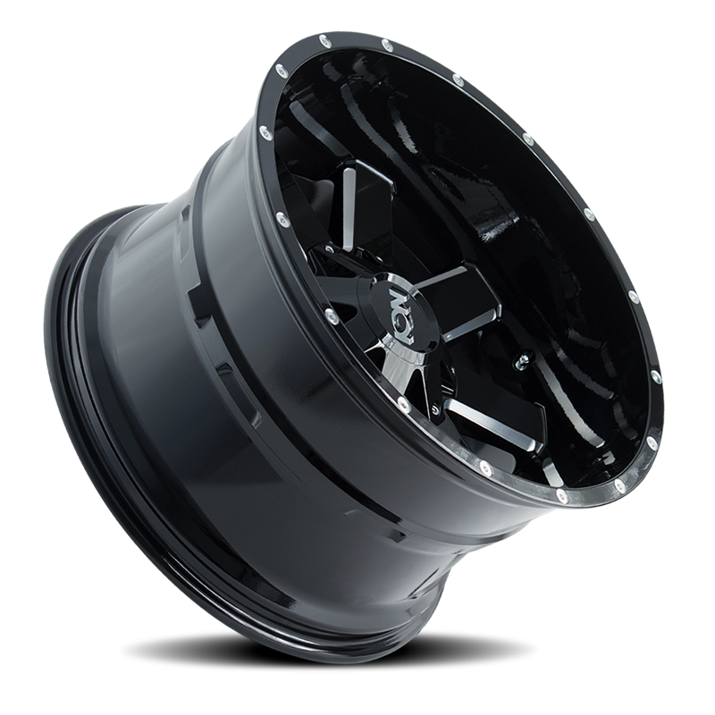 ION Wheels | 141 GB 20x10.0 ET-19 - Gloss Black / Milled Spokes