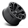 Fuel Off-Road Wheels | Assault D546 20x9.0 ET1 - Matte Black / Milled