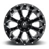 Fuel Off-Road Wheels | Assault D546 20x9.0 ET1 - Matte Black / Milled