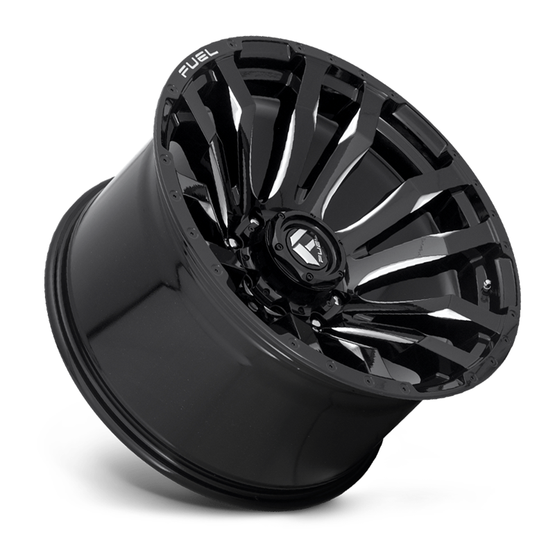 Fuel Off-Road Wheels | Blitz D673 18x9.0 ET1 - Gloss Black / Milled