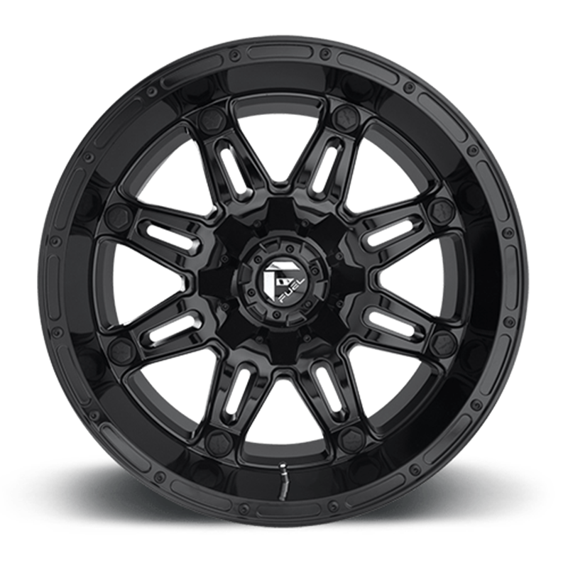 Fuel Off-Road Wheels | Hostage D625 17x9.0 ET-12 - Gloss Black