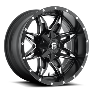 Fuel Off-Road Wheels | Lethal D567 15x8.0 ET-18 - Matte Black / Milled