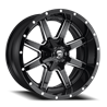 Fuel Off-Road Wheels | Maverick D610 20x10.0 ET-18 - Gloss Black / Milled