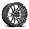Fuel Off-Road Wheels | Rebel D680 20x9.0 ET1 - Matte Gunmetal / Black Bead Ring