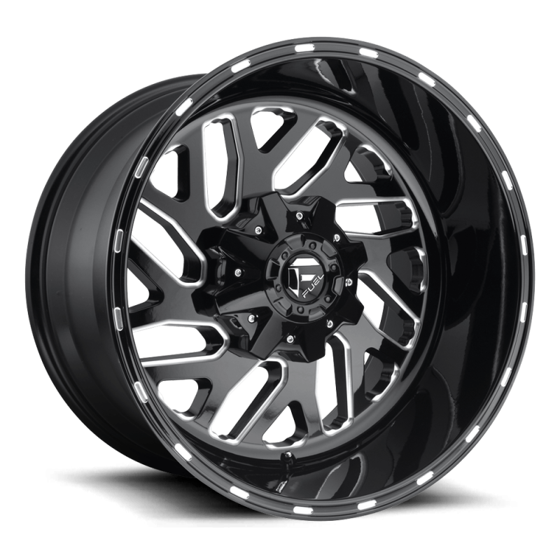 Fuel Off-Road Wheels | Triton D581 20x9.0 ET20 - Gloss Black / Milled