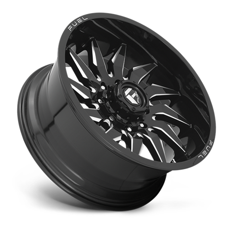 Fuel Off-Road Wheels | Saber D744 20x10.0 ET-18 - Gloss Black / Milled