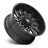 Fuel Off-Road Wheels | Saber D744 20x10.0 ET-18 - Gloss Black / Milled