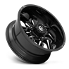 Fuel Off-Road Wheels | Lockdown D747 20x9.0 ET1 - Gloss Black / Milled