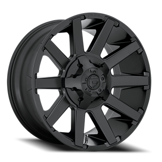 Fuel Off-Road Wheels | Contra D437 20x9.0 ET20 - Matte Black