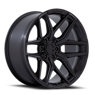 Fuel Off-Road Wheels | Flux 6 FC854MX 22x10.0 ET-18 - Blackout