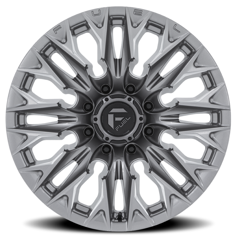 Fuel Off-Road Wheels | Flame 8 D806 20x9.0 ET1 - Platinum
