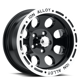 ION Wheels | 174  17x9.0 ET0 - Black / Machined Lip