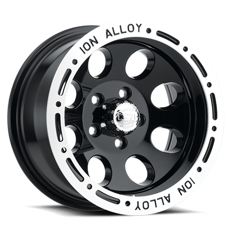 ION Wheels | 174  17x9.0 ET0 - Black / Machined Lip