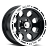 ION Wheels | 174  17x9.0 ET0 - Black / Machined Lip