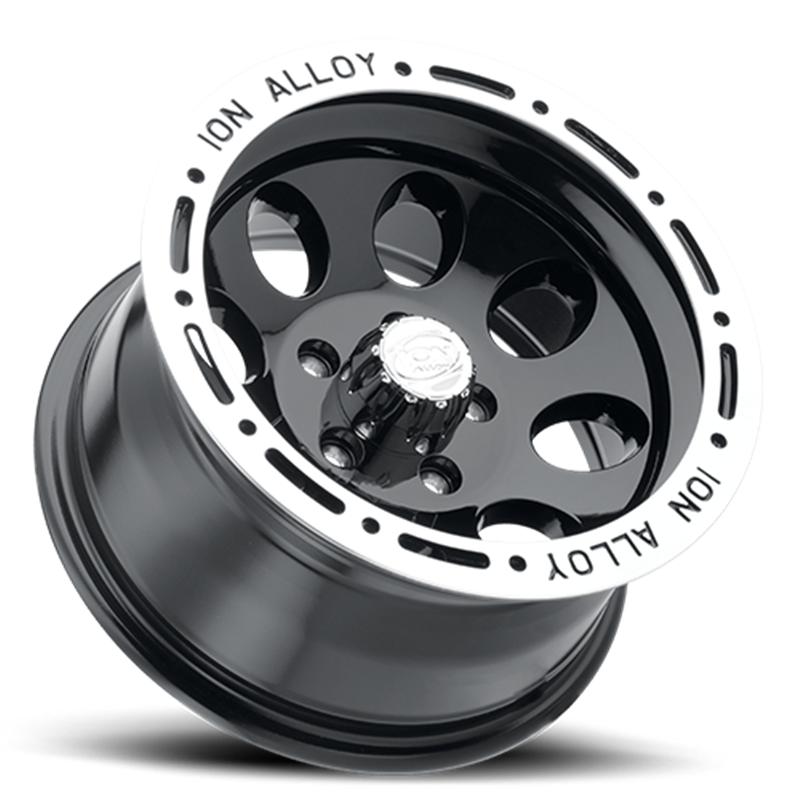 ION Wheels | 174  17x9.0 ET0 - Black / Machined Lip