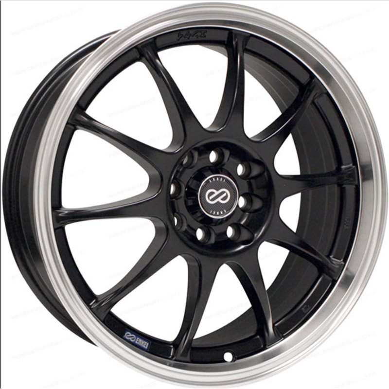 Enkei | J10 18X7.5 ET38 - Black Paint