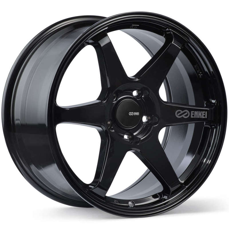 Enkei | T6R 17X8.0 ET40 - Gloss Black