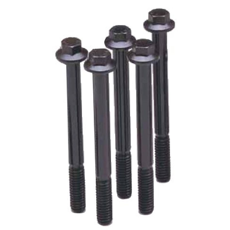 ARP | 1/2in -13x2.500 Hex Black Oxide Bolts (5/pkg)