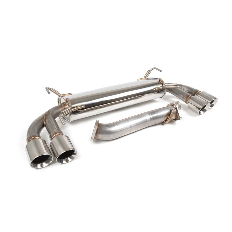 GrimmSpeed | Catback Exhaust System - Resonated - 2011-14 Subaru WRX, 2008-14 STI Hatchback