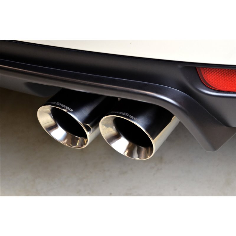 GrimmSpeed | Catback Exhaust System - Resonated - 2011-14 Subaru WRX, 2008-14 STI Hatchback