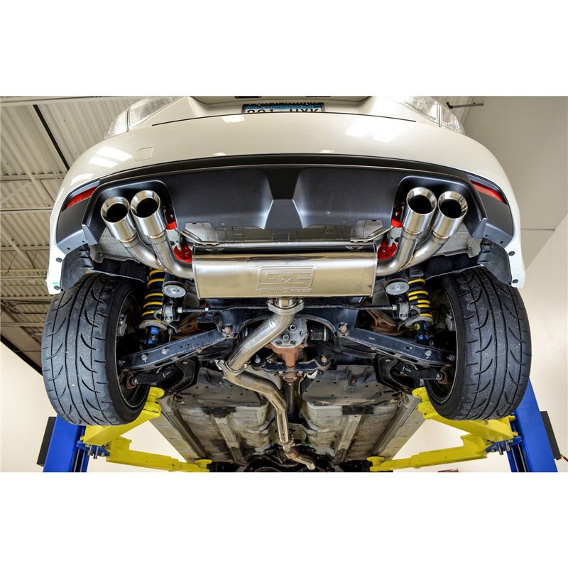 GrimmSpeed | Catback Exhaust System - Resonated - 2011-14 Subaru WRX, 2008-14 STI Hatchback