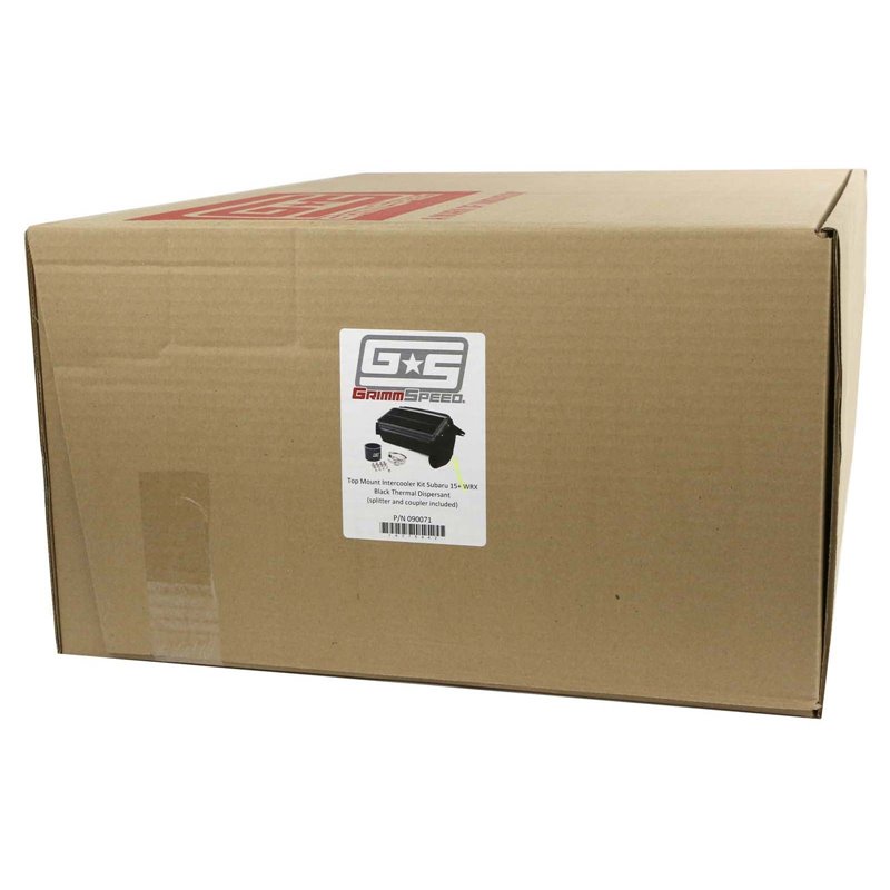 GrimmSpeed | Top Mount Intercooler Kit - Silver - WRX 2015-2021 GrimmSpeed Intercoolers
