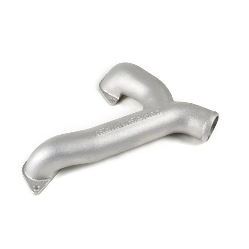GrimmSpeed | Top Mount Intercooler Aluminum Y-Pipe Kit - Red - WRX STi 2004-2021 GrimmSpeed Turbocharger Pipes & Couplers