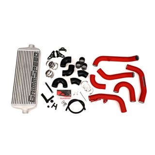 GrimmSpeed | Front Mount Intercooler Kit - Silver/Red - WRX STi 2015-2021 GrimmSpeed Intercoolers