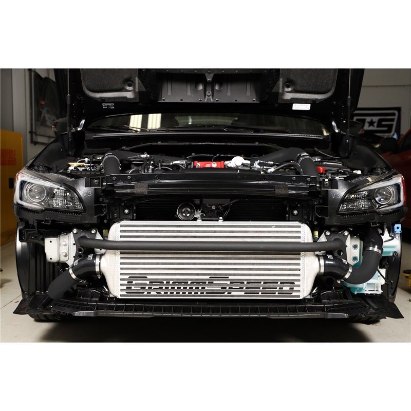 GrimmSpeed | Front Mount Intercooler Kit - Silver/Black - WRX STi 2015-2021 GrimmSpeed Intercoolers