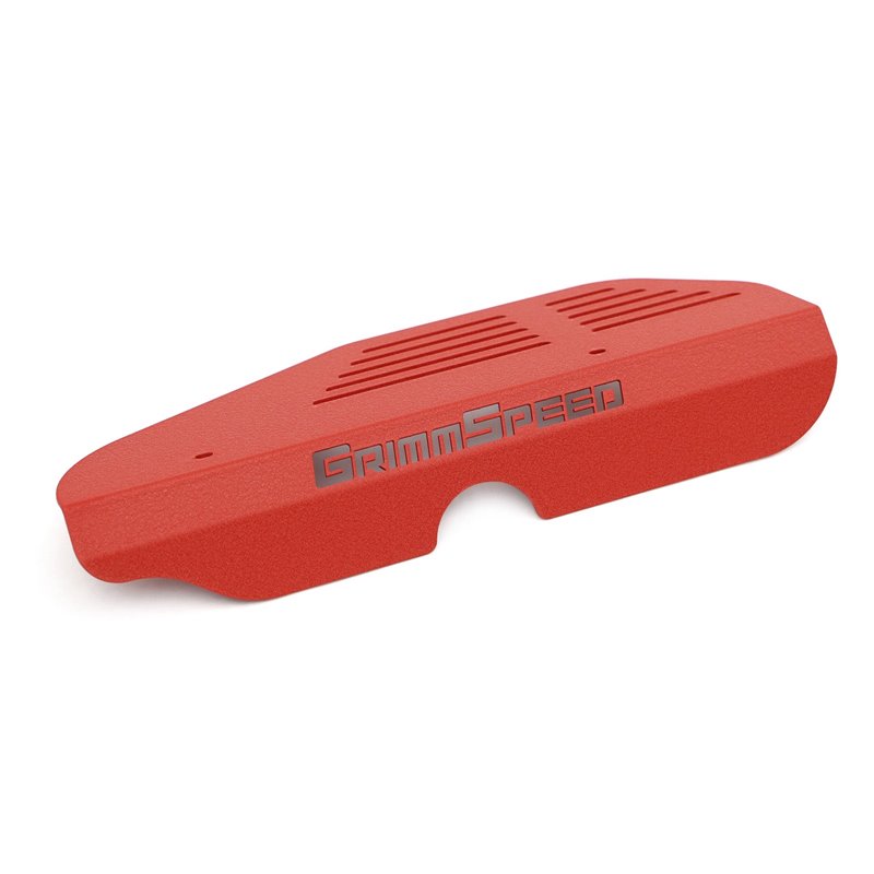 GrimmSpeed | Alternator Cover - Red - WRX / STi 2002-2021 GrimmSpeed Engine Dress Up
