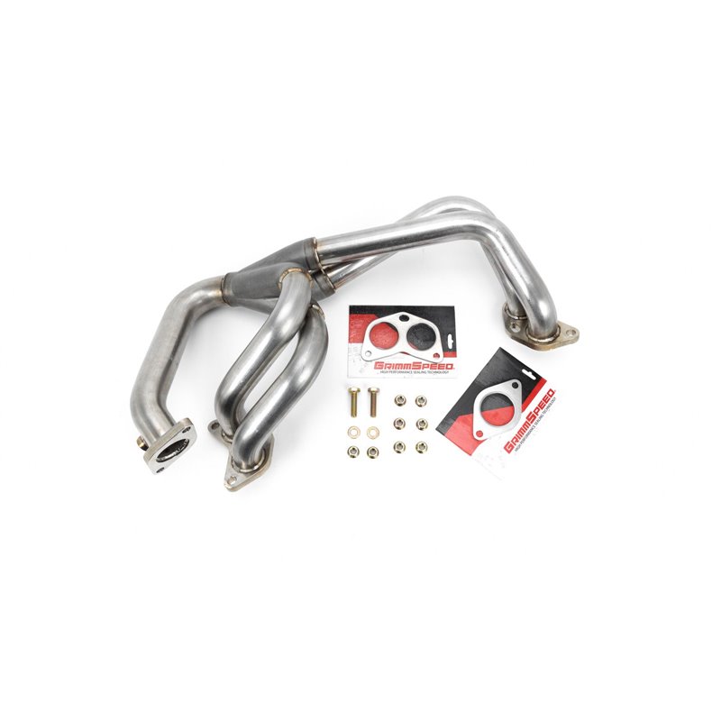 GrimmSpeed | Unequal Length Header - 2004-21 Subaru STI, 2002-14 Subaru WRX