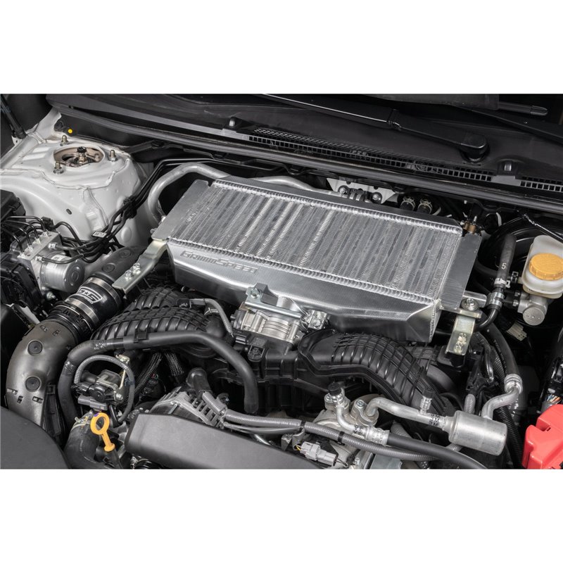 GrimmSpeed | Billet Top Mount Intercooler Kit - Silver - WRX / Outback XT / Legacy XT / Ascent 2019-2024 GrimmSpeed Intercoolers